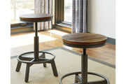 Torjin Brown/Gray Counter Height Stool (Set of 2) - Lara FurnitureBarstool
