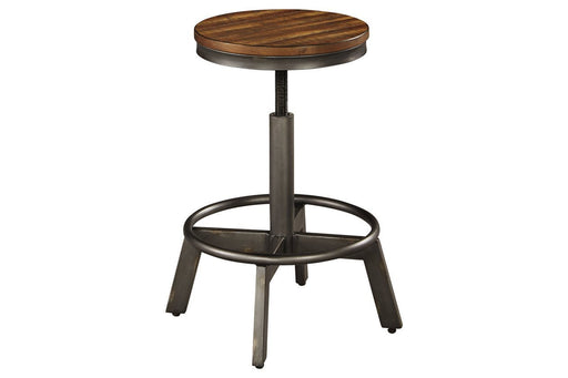 Torjin Brown/Gray Counter Height Stool (Set of 2) - Gate FurnitureBarstool
