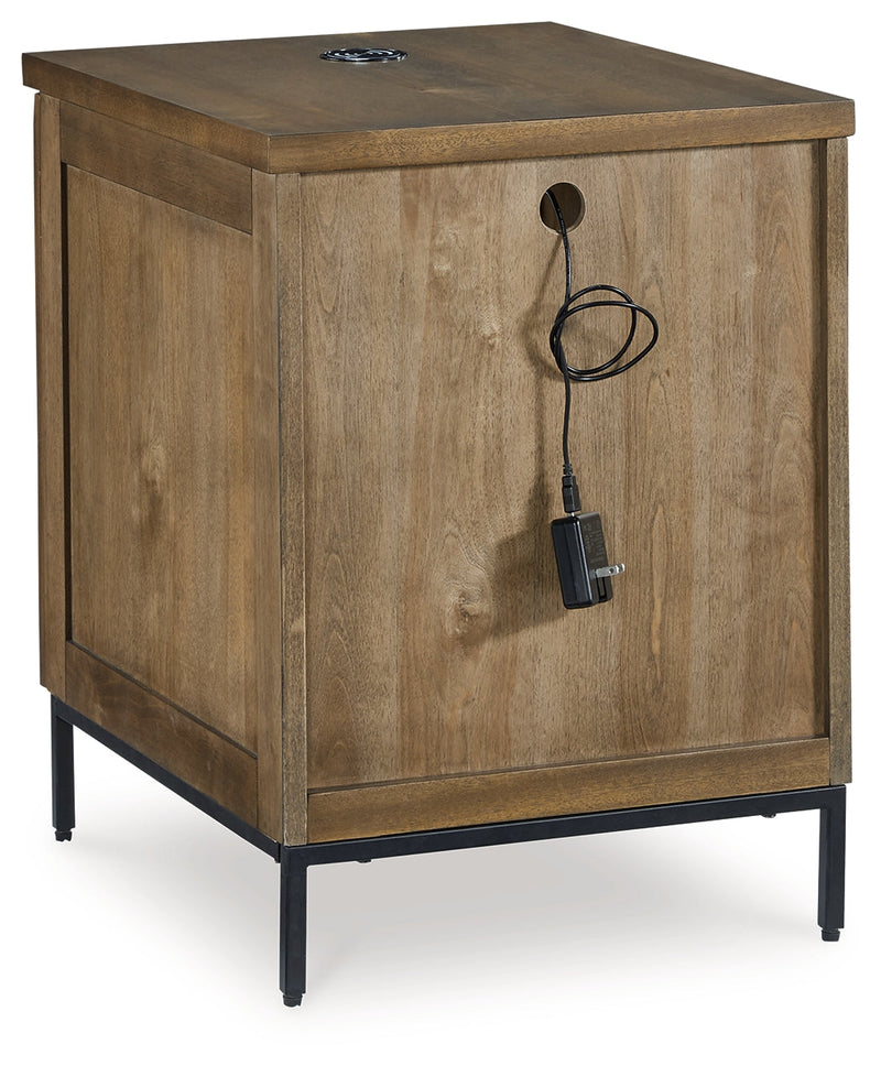 Torlanta Brown Chairside End Table - T686-7