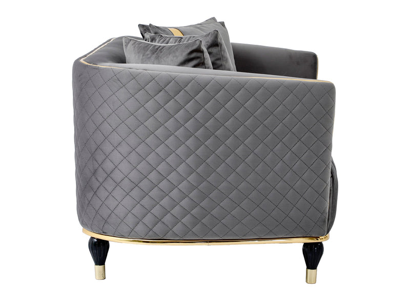 Toronto 70" Wide Square Arm Loveseat - Loveseat