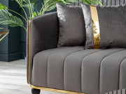 Toronto 70" Wide Square Arm Loveseat - Loveseat