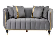 Toronto 70" Wide Square Arm Loveseat - Loveseat