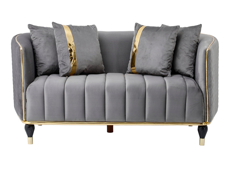 Toronto 70" Wide Square Arm Loveseat - Loveseat