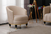 Toronto Chair Cream in Cream - 101-TOR-S0231-B