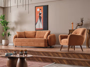 Toscana Chair Orange in Orange - 101-TOS-P907-B