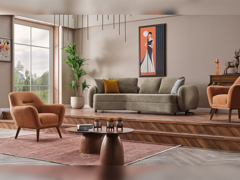 Toscana Chair Orange in Orange - 101-TOS-P907-B