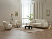 Touch 3-pieces (Sofa & Loveseat & Chair) Livingroom in Cream - 200-SIM-TOU-ERATO08-321