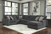 Tracling Slate RAF Sectional - Lara FurnitureSectional