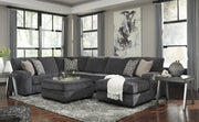 Tracling Slate RAF Sectional - Lara FurnitureSectional