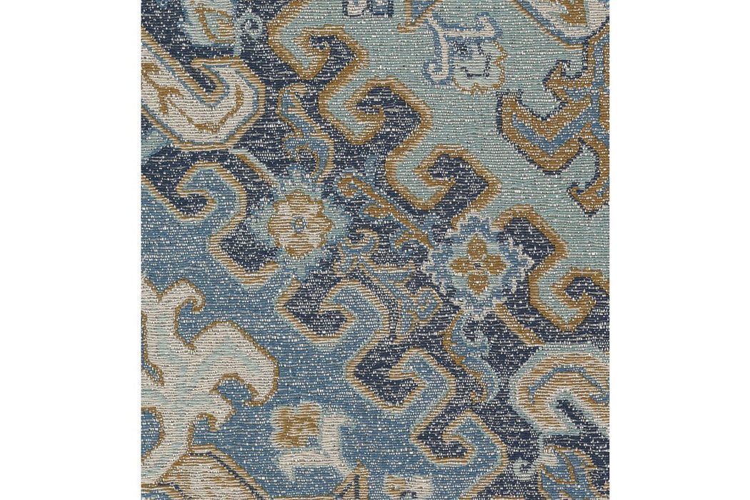 Traemore Linen Loveseat - Gate FurnitureLoveseat