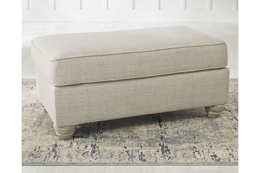 Traemore Linen Ottoman - Gate FurnitureOttoman