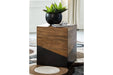 Trailbend Brown/Gunmetal Accent Table - Gate FurnitureTable