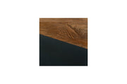 Trailbend Brown/Gunmetal Accent Table - Lara FurnitureTable