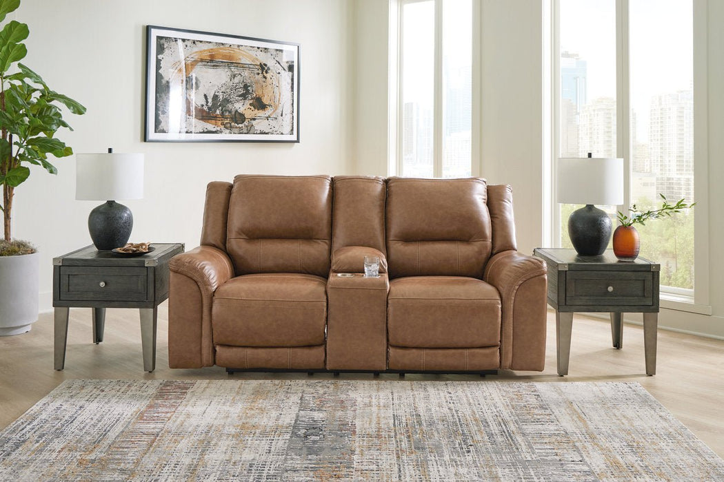 Trasimeno Caramel Power Reclining Living Room Set - Gate FurniturePower Reclining Living Room Set