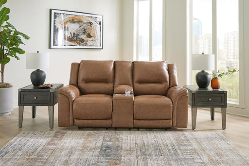 Trasimeno Power Reclining Loveseat with Console - Gate FurniturePower Reclining Loveseat