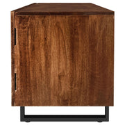 Trask 86-inch Wood TV Stand Media Console Mango Brown - 701790