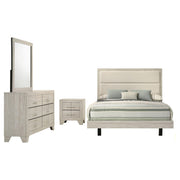 Trenton 4-piece Full Bedroom Set Rustic Cream - 225061F-S4