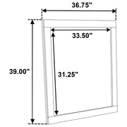 Trenton 5-piece Twin Bedroom Set Rustic Cream - 225061T-S5