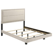 Trenton 54-inch Wood Full Panel Bed Rustic Cream - 225061F