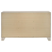 Trenton 6-drawer Bedroom Dresser Rustic Cream - 225063