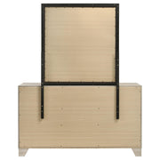 Trenton 6-drawer Bedroom Dresser With Mirror Rustic Cream - 225063M