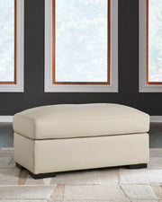 Tresure Trove Almond Ottoman - Lara FurnitureOttoman