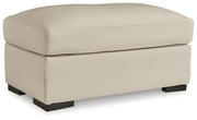 Tresure Trove Almond Ottoman - Lara FurnitureOttoman