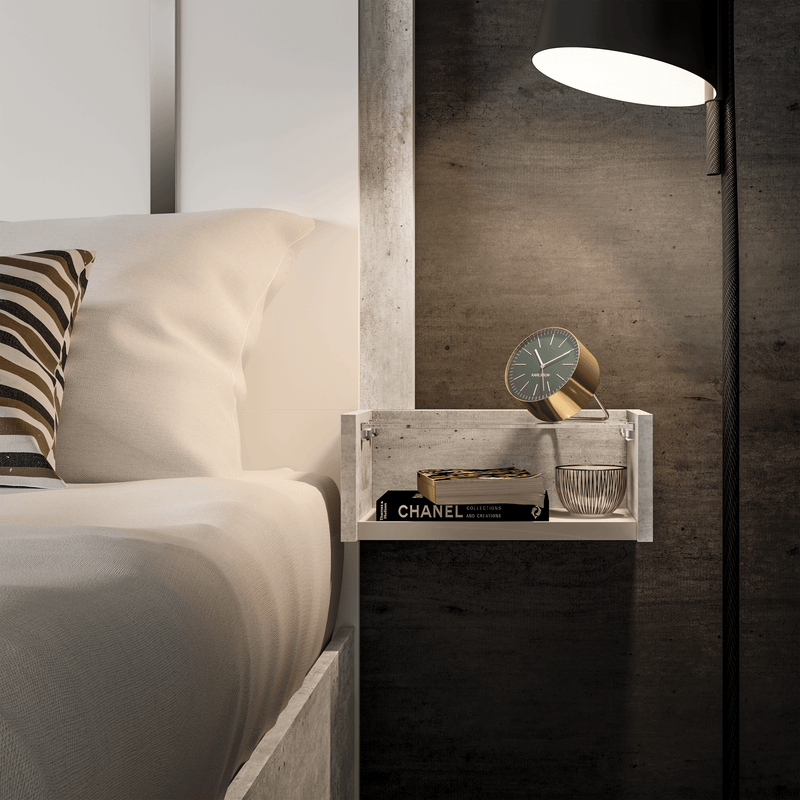 Treviso Bed Queen - Lara FurnitureQueen Bed