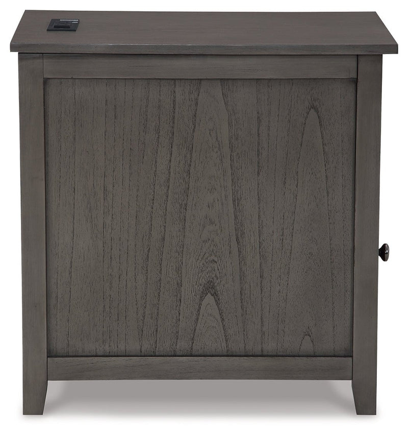 Treytown Chairside End Table - Lara FurnitureEnd Table Chair Side