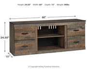 Trinell 60" TV Stand - Lara FurnitureTV Stand