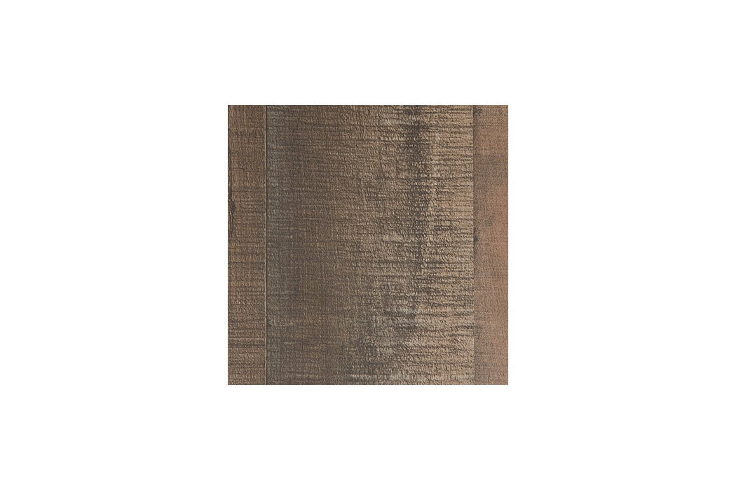 Trinell Brown 63" TV Stand with Electric Fireplace - Gate FurnitureTV Stand