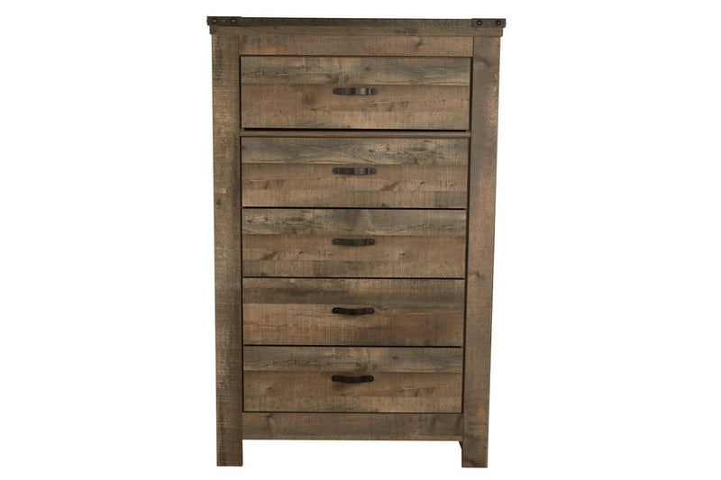 Trinell Brown Chest of Drawers - Lara FurnitureChest