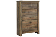 Trinell Brown Chest of Drawers - Lara FurnitureChest