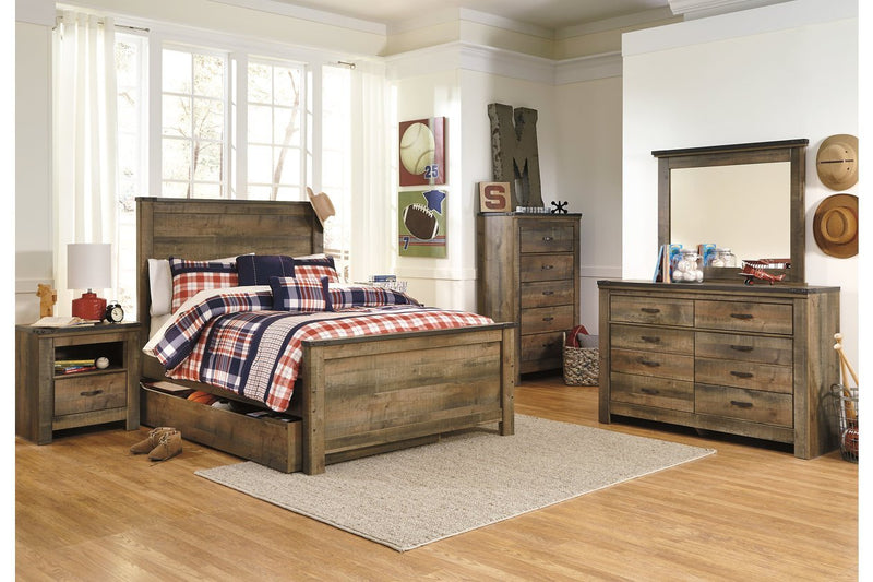 Trinell Brown Chest of Drawers - Lara FurnitureChest
