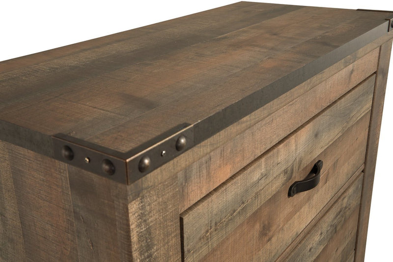 Trinell Brown Chest of Drawers - Lara FurnitureChest