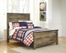 Trinell Brown Full Panel Bed - Gate FurnitureFull Bed