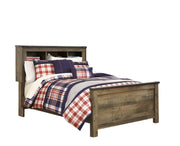 Trinell Brown Full Panel Bookcase Bed - Lara FurnitureFull Bed