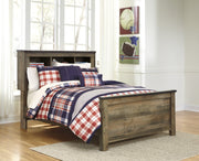 Trinell Brown Full Panel Bookcase Bed - Lara FurnitureFull Bed