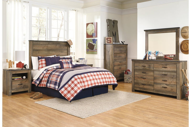 Trinell Brown Nightstand - Lara FurnitureNightstand