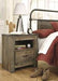 Trinell Brown Nightstand - Gate FurnitureNightstand