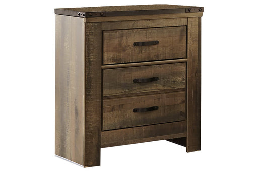 Trinell Brown Nightstand - Gate FurnitureNightstand