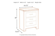 Trinell Brown Nightstand - Gate FurnitureNightstand