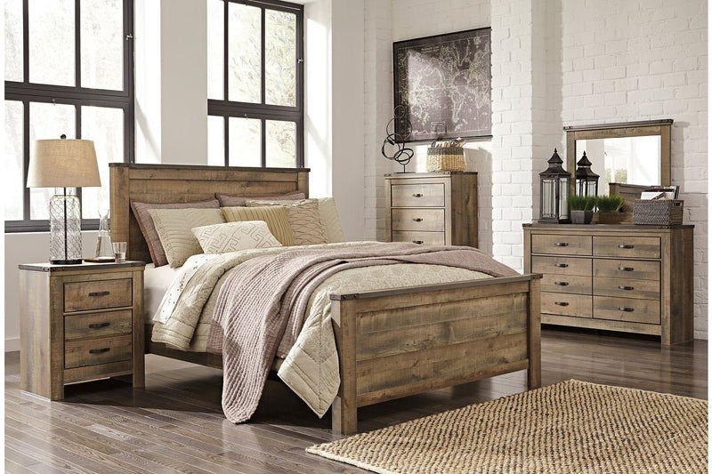 Trinell Brown Nightstand - Gate FurnitureNightstand