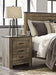 Trinell Brown Nightstand - Gate FurnitureNightstand