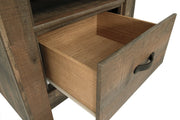 Trinell Brown Nightstand - Lara FurnitureNightstand