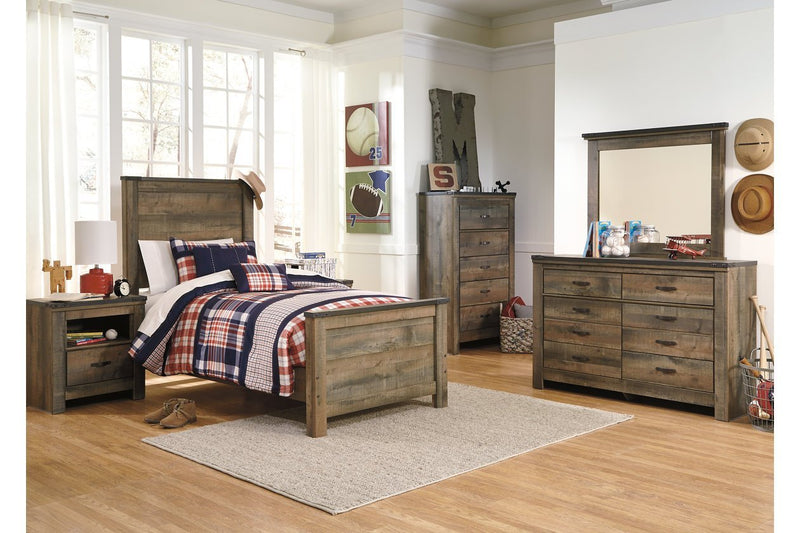 Trinell Brown Nightstand - Lara FurnitureNightstand