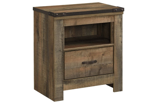 Trinell Brown Nightstand - Lara FurnitureNightstand