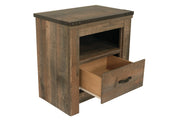Trinell Brown Nightstand - Lara FurnitureNightstand