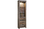 Trinell Brown Pier - Lara FurnitureEntertainment Center