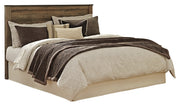 Trinell King/California King Panel Headboard Bed with Dresser in Brown from Ashley - Lara Furniture